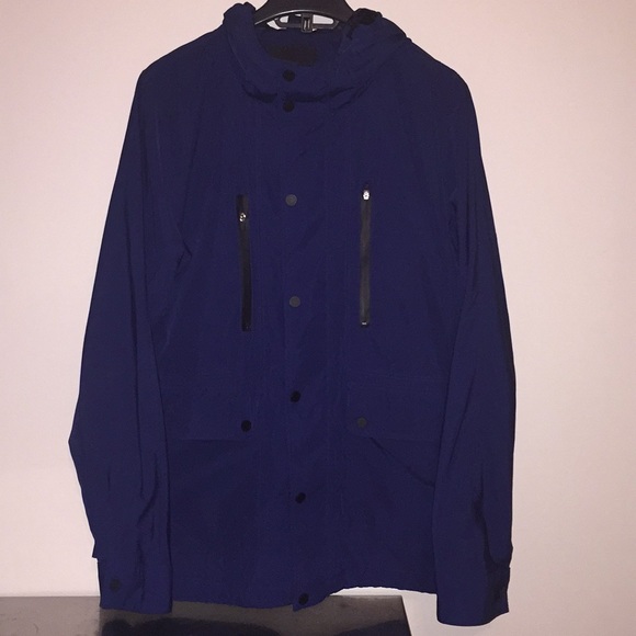 Banana Republic Navy Blue hooded jacket - Picture 2 of 6